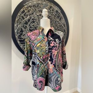 Ralph Lauren Paisley Blouse